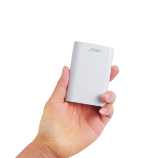 快充JOWAY 乔威 JP195 移动电源 白色 10000mAh micro usb 2.1快充