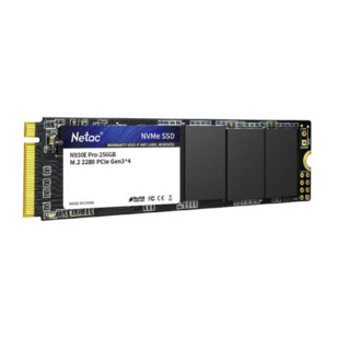 Netac 朗科 绝影 N930E PRO NVMe M.2 固态硬盘 256GB（PCI-E3.0）