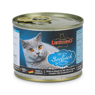 LEONARDO 海洋鱼全阶段猫粮 主食罐 200g*12罐