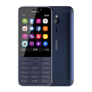 NOKIA 诺基亚 230 移动联通版 2G手机 深蓝色