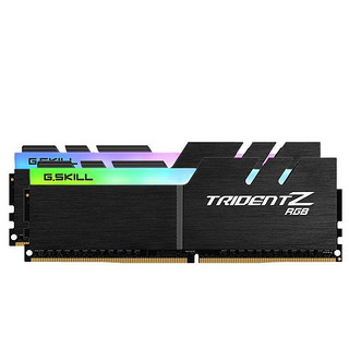 G.SKILL 芝奇 幻光戟系列 DDR4 3000MHz RGB 台式机内存 灯条 黑色 16GB 8GBx2 F4-3000C15D-16GTZR