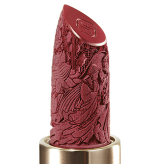 florasis 花西子 花露养唇同心锁口红 #m413檀心锁 3.2g