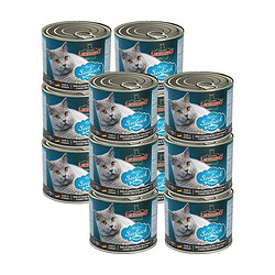 LEONARDO 小李子猫罐头德国进口猫主食200g/罐 海洋鱼12罐