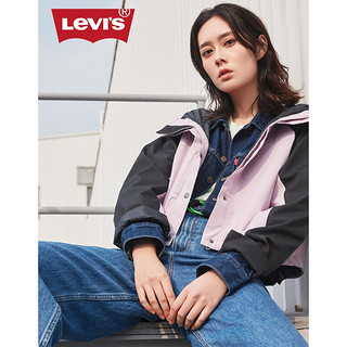 Levi's李维斯 夏季商场同款女士休闲宽松版牛仔夹克外套37569-0000 牛仔色 XS
