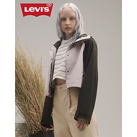 LEVI'S轻松浪系列 女士拼色连帽短款夹克外套23452-0000 拼色 M