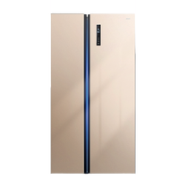 MELING 美菱 BCD-601WPCX 风冷对开门冰箱 601L 玫瑰金