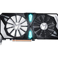 MAXSUN 铭瑄 GeForce GTX 1660 Super 终结者 6G 显卡 6GB 黑白色