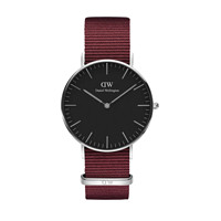 PLUS會員、今日必買：Daniel Wellington 男女同款石英表40MM DW00100274