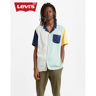 Levi's李维斯 夏季商场同款男士开襟多色拼色衬衫72625-0030Levis 多色拼色 L