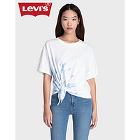 Levi's李维斯 夏季商场同款 女士短袖T恤85329-0000 Levis 白色 M