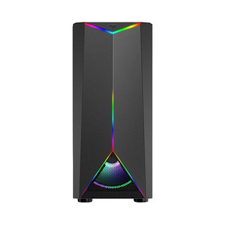 IPASON 攀升 战神 十代酷睿版 游戏台式机 黑色（酷睿i5-10400、GTX 1660Ti 6G、8GB、240GB SSD、风冷）