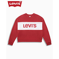 Levi's李维斯 春季商场同款 女士长袖卫衣85777-0001Levis 红色 M