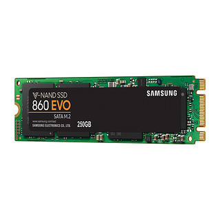 SAMSUNG 三星 860 EVO M.2 固态硬盘 250GB (SATA3.0)