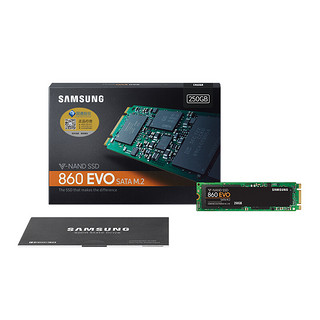 SAMSUNG 三星 860 EVO M.2 固态硬盘 250GB (SATA3.0)