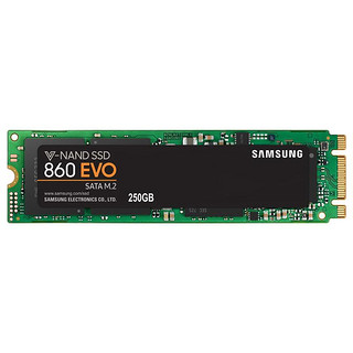 SAMSUNG 三星 860 EVO M.2 固态硬盘 (SATA3.0)