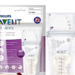 AVENT 新安怡 SCF603/25 母乳存储袋 180ml*25只