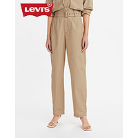 Levi's李维斯女士卡其色高腰锥型显瘦工装裤36317-0002 卡其色 25 28