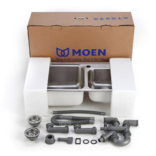 MOEN 摩恩 28002SL+GN68000+7029 龙头水槽套装