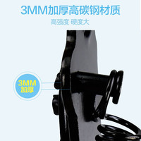 永久 儿童自行车脚撑童车骑行配件14/16/18/20寸加厚高碳钢停车支架边撑脚架 童车脚撑-14寸