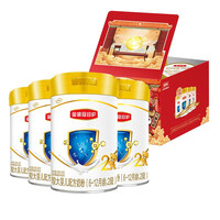 金领冠 珍护系列 较大婴儿奶粉 国产版 2段 405g*4罐