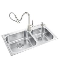 MOEN 摩恩 29104SL+GN68000SRS+7029SL 龙头水槽套装