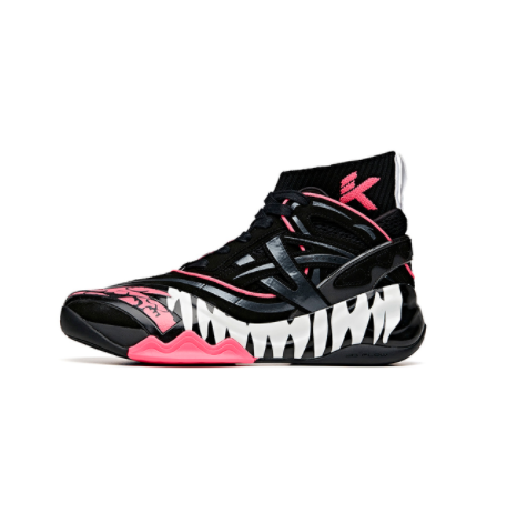 anta 安踏 kt 6 漫威毒液联名款 破坏版 男子篮球鞋 112041102-6 黑粉