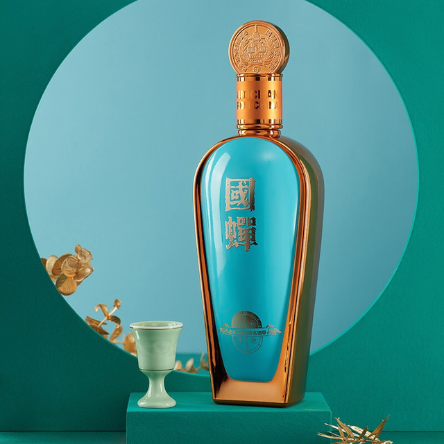YUCHAN 玉蝉老酒国蝉52%vol 浓香型白酒500ml*2瓶双支装【报价价格评测