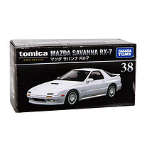 TAKARA TOMY 多美 140573 38号马自达RX-7白色轿跑