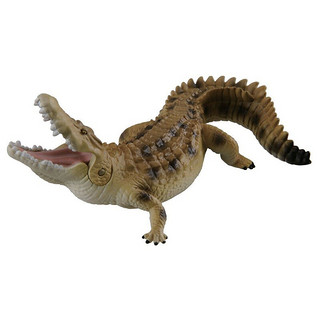 TAKARA TOMY 多美 日本TOMY多美卡仿真动物模型男玩具儿童认知海洋动物湾鳄鱼964896