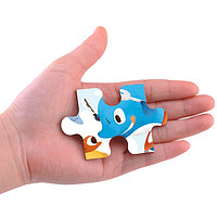 TOI 儿童故事拼图玩具幼儿木质拼图拼板宝宝木制玩具1-2-3 岁 海豚表演（24片）