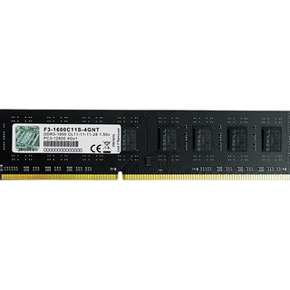 G.SKILL 芝奇 DDR3 1600MHz 台式机内存 4GB F3-1600C11S-4GNT