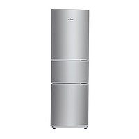 Midea 美的 BCD-206TM(E) 单循环 直冷三门冰箱 206L 银色