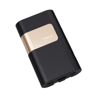 iWALK  爱沃可 SBS100C 移动电源 10000mAh 黑色 Type-C 13.5W