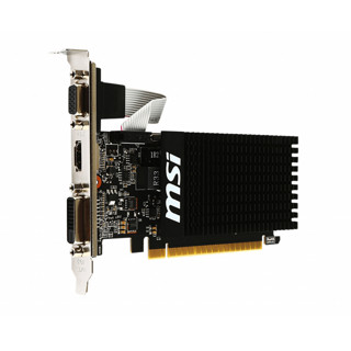 MSI 微星 GT 710 1GD3H LP 显卡 1GB 黑色