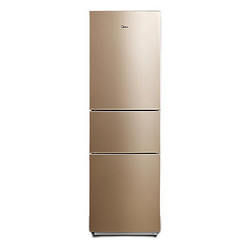 Midea 美的 213升 家用三门多门电冰箱风冷无霜节能省电净味保鲜小冰箱阳光米BCD-213WTM(E)