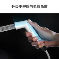 悍高(HIGOLD)冲洗喷枪卫生间多功能手持喷水枪 伸缩管冲洗器 花洒喷头增压卫浴马桶喷枪 轻奢款手持喷枪
