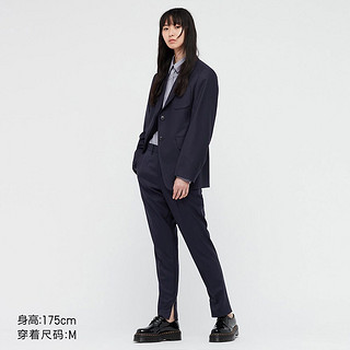 UNIQLO 优衣库 女装 +J 羊毛混纺西装 437883