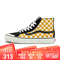 VANS 范斯 Vans范斯官方 棋盘格鸳鸯配色男鞋女鞋SK8-Hi高帮潮板鞋运动鞋