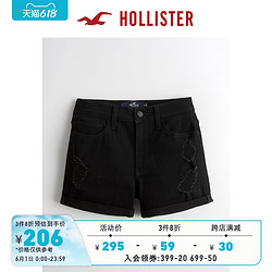 HOLLISTER 霍利斯特 Hollister2021春季新品高腰牛仔短裤（3 英寸内缝） 女 308806-1