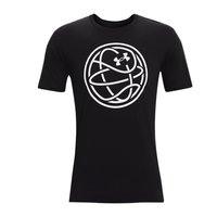 UNDER ARMOUR 安德玛 Hoops 男子运动T恤 1361920-001 黑色 M