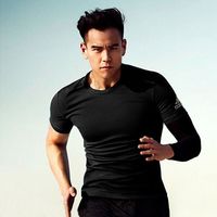 adidas 阿迪达斯 男款运动休闲速干T恤