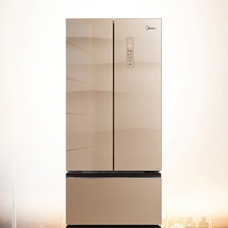 Midea 美的 BCD-311WGPZM(E) 风冷多门冰箱 311L 格调金