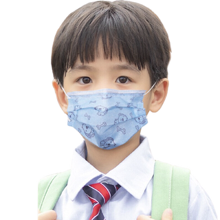 超亚医药 一次性医用口罩 儿童款 10片*5包 蓝色