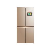 Midea 美的 BCD-445WTPZM(E) 风冷十字对开门冰箱 445L 阳光米