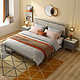 QuanU 全友 家居 床现代轻奢卧室双人床126901A 1.5米框架床