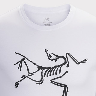 ARC'TERYX 始祖鸟 男子 休闲  ARCHAEOPTERYX T-SHIRT  短袖T恤 White/白色 L