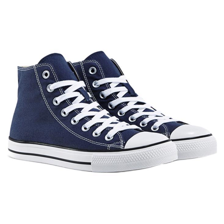 vancl 凡客诚品 男士高帮帆布鞋 1090243 藏蓝色 39.