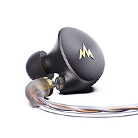 Whizzer 威泽 入耳式挂耳式动圈有线耳机 灰色 3.5mm