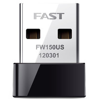 FAST 迅捷 FW150US 150M USB无线网卡 迷你版 黑色