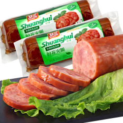shuanghui双汇肘花无淀粉火腿肠520g猪肘香肠烤肠休闲食品休闲零食开